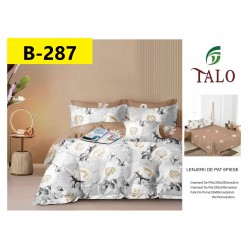 Lenjerie de Pat din Finet, 6 Piese, Pat 2 Persoane