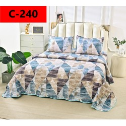 Cuverturi bumbac matlasat + 2 fete perna