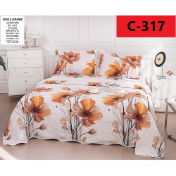 Cuverturi bumbac matlasat + 2 fete perna