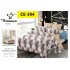 Lenjerie de Pat din Finet cu elastic, 6 Piese, Pat 2 Persoane