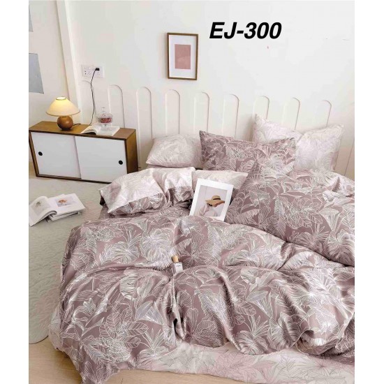 Lenjerie de Pat din Finet cu elastic, 6 Piese, Pat 2 Persoane Lenjerii bumbac finet 2 persoane 6 piese, cearșaf pat cu elastic