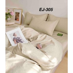 Lenjerie de Pat din Finet cu elastic, 6 Piese, Pat 2 Persoane