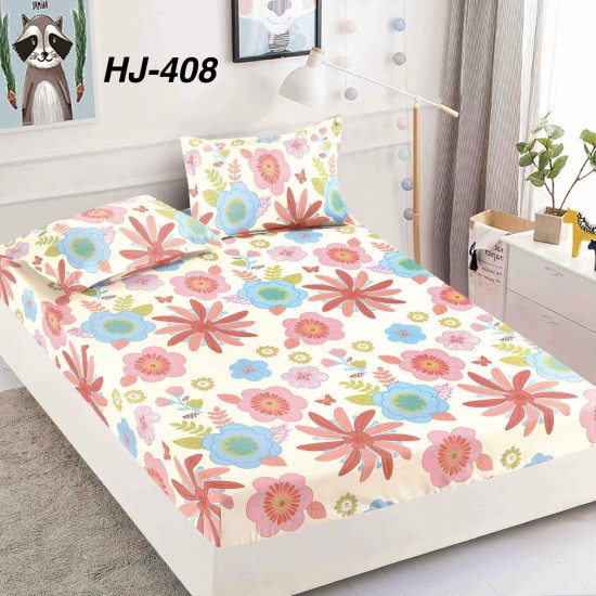 Husa de Pat cu 2 Fete de Perne din bumbac finet HUSE 180 x 200 cm