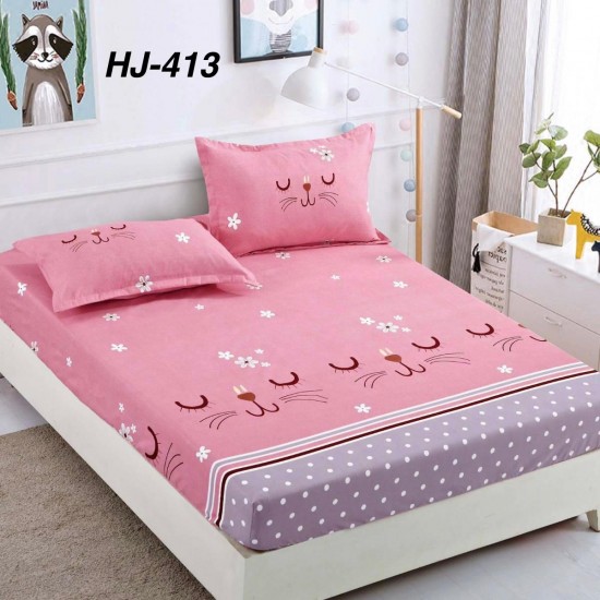Husa de Pat cu 2 Fete de Perne din bumbac finet HUSE 180 x 200 cm