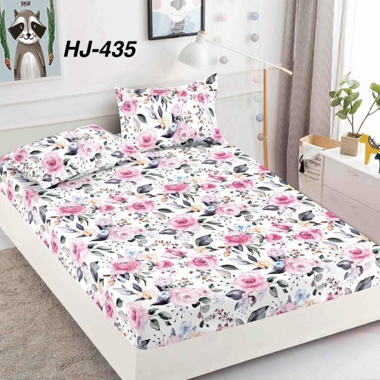 Husa de Pat cu 2 Fete de Perne din bumbac finet HUSE 180 x 200 cm