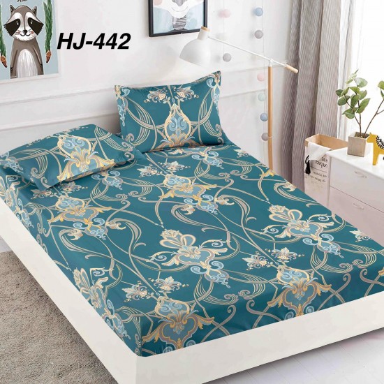 Husa de Pat cu 2 Fete de Perne din bumbac finet HUSE 180 x 200 cm