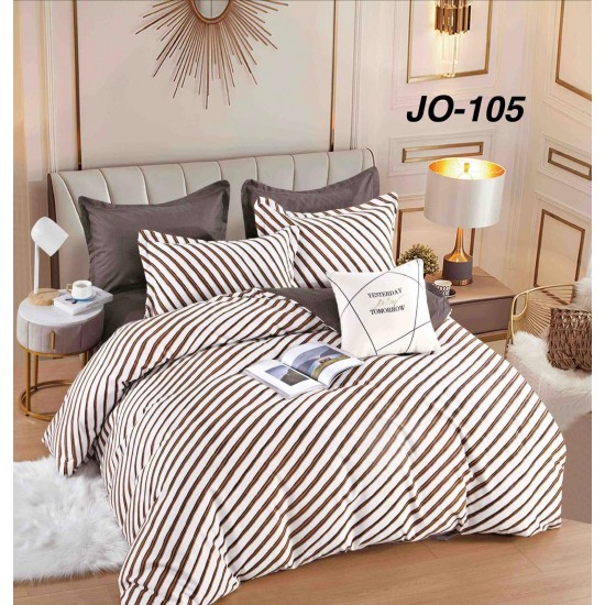 Lenjerie de Pat din Finet , 6 Piese, Pat 2 Persoane Oferta 1+1: Lenjerii de pat dublu, 6 piese, Jojo