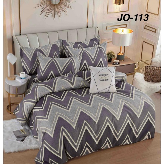 Lenjerie de Pat din Finet, 6 Piese, Pat 2 Persoane Oferta 1+1: Lenjerii de pat dublu, 6 piese, Jojo