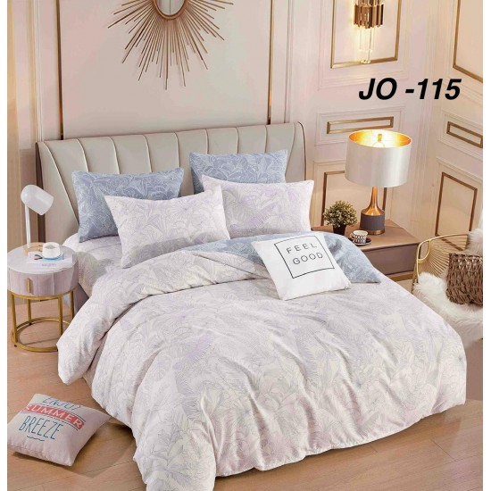 Lenjerie de Pat din Fine, 6 Piese, Pat 2 Persoane Lenjerii bumbac finet 2 persoane 6 piese