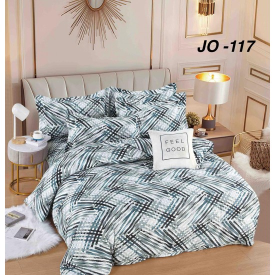 Lenjerie de Pat din Finet, 6 Piese, Pat 2 Persoane Lenjerii bumbac finet 2 persoane 6 piese