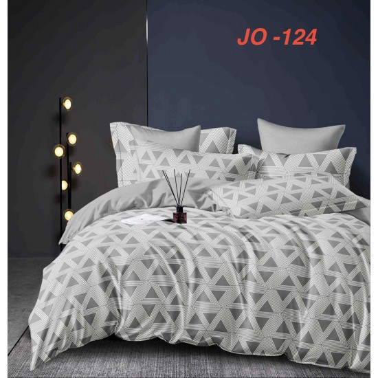 Lenjerie de Pat din Finet, 6 Piese, Pat 2 Persoane Lenjerii bumbac finet 2 persoane 6 piese