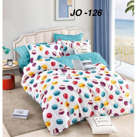 Lenjerie de Pat din Finet, 6 Piese, Pat 2 Persoane Oferta 1+1: Lenjerii de pat dublu, 6 piese, Jojo