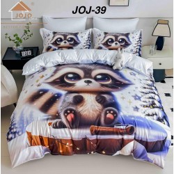 Lenjerie de Pat din Bumbac Finet, 6 Piese, Pat 2 Persoane 5D