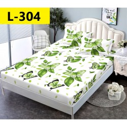 Husa de Pat cu 2 Fete de Perne din bumbac finet