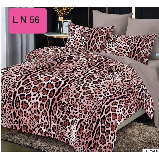 Lenjerie de Pat din Finet, 6 Piese, Pat 2 Persoane Lenjerii bumbac finet 2 persoane 6 piese