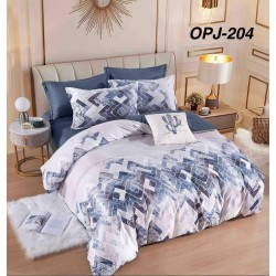 Lenjerii Bumbac Finet 1 persoana, 4 Piese, cearsaf pat clasic