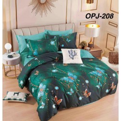 Lenjerii Bumbac Finet 1 persoana, 4 Piese, cearsaf pat clasic