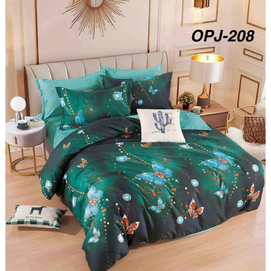 Lenjerii Bumbac Finet 1 persoana, 4 Piese, cearsaf pat clasic Lenjerii bumbac finet 1 persoană 4 piese