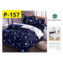 Lenjerie de Pat din Finet, 6 Piese, Pat 2 Persoane