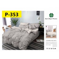 Lenjerie de Pat din Finet, 6 Piese, Pat 2 Persoane