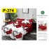Lenjerie de Pat din Finet, 6 Piese, Pat 2 Persoane
