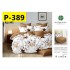 Lenjerie de Pat din Finet, 6 Piese, Pat 2 Persoane