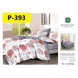 Lenjerie de Pat din Finet, 6 Piese, Pat 2 Persoane