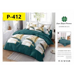 Lenjerie de Pat din Finet, 6 Piese, Pat 2 Persoane